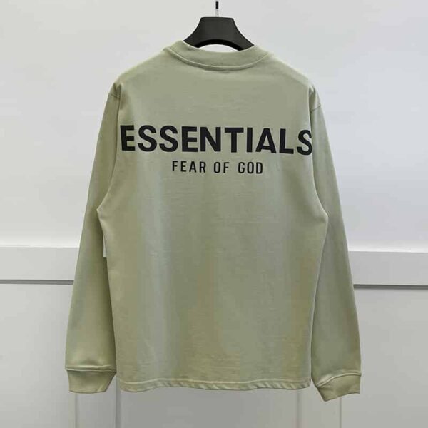 Essentials Fear of God Long Sleeve Shirt Green