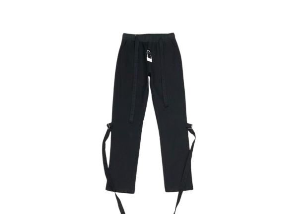 Essentials Fog Elastic Waist Black Sweatpant